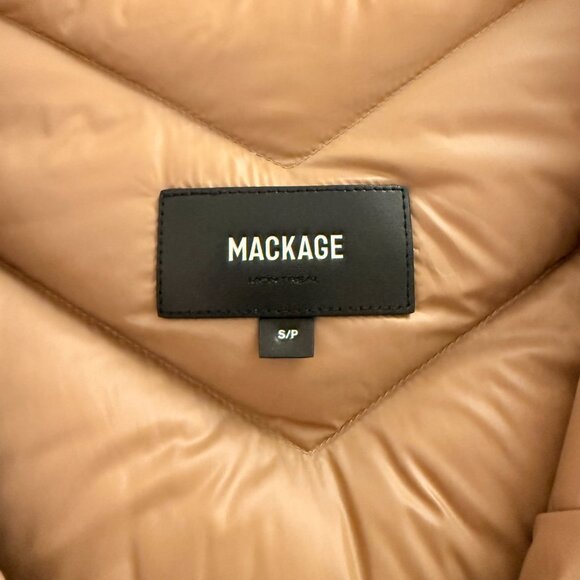 Mackage Arita Down Jacket in Camel - Picture 9 of 10